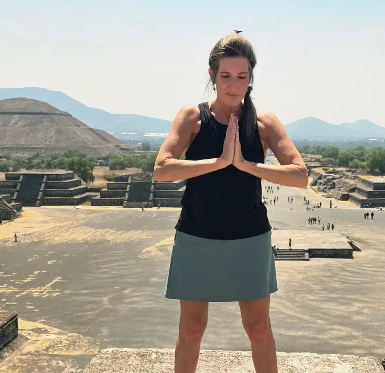 Elaine in Teotihuacan